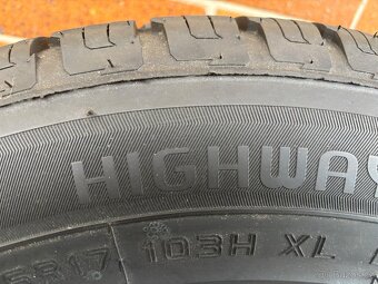 Prodám letní pneu 215/65r17 - 5