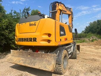 Kolové rypadlo LIEBHERR 914 kolový bagr LIEBHERR A914 - 5