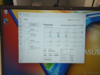 Asus Vivobook,Intel i7 12700H, RTX 3050, 1TB SSD, 16GB RAM - 5