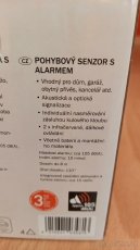 Senzor pohybu s alarmem - 5