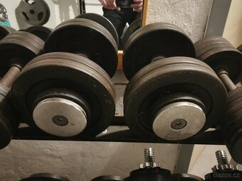 Prodám činky - jednoručky - 5