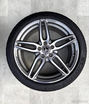 Mercedes E W213 AMG Alu R19 5x112 Zimní Michelin - 5