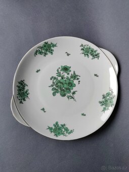 Nádherný servírovací talíř Sophienthal Fein Bayreuth 1945-48 - 5