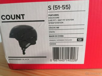 lyžařská přilba Atomic S (51-55) & 3x lyžařské brýle Crivit - 5