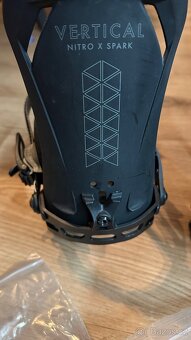 Nitro vázání na splitboard Vertical ST Black x Spark 22/23 - 5