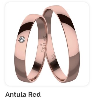 Zlatý prsten s briliantem - 5