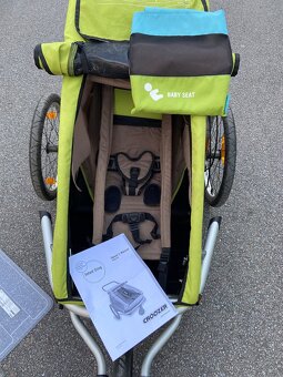 Cyklovozík Croozer Kid for 1 2016 s brzdou a odpružením DOGY - 5