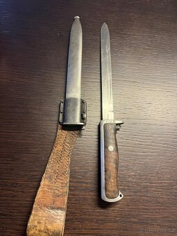 Norský bajonet M1894/14 vč. origo pochvy - - 5