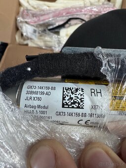 Jaguar XE stropní airbagy 2015 - 5