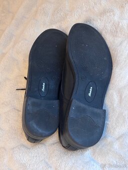 Kožené boty Baťa velikost 36, černá barva - 5