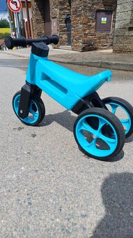Odrážedlo FUNNY WHEELS Rider Sport 2v1 modré s tichými koly - 5
