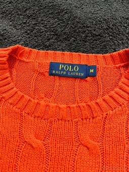 Oranžový pánský svetr Polo Ralph Lauren - 5