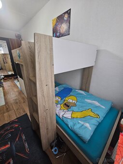 Patrová postel s úložným prostorem - 5