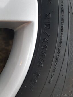 Alu kola se zimním pneu 215/60R16 - 5
