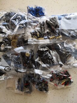 Stavebnice modrá Porsche 911 kompatibilní s LEGO - 5