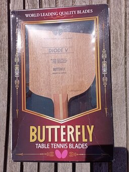 Stolní tenis , dřevo Butterfly Diode V - 5