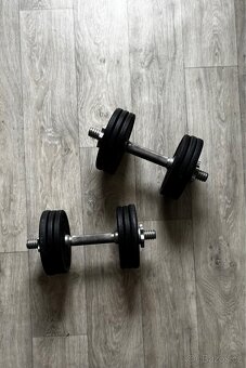 Sada závaží na jednoruční činky - 5