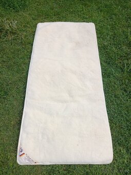 Přikrývka, podložka a polštář z ovčí vlny Merino - 5