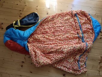 Dětský spacák HUSKY KIDS-merlot oranžový, spací pytel - 5