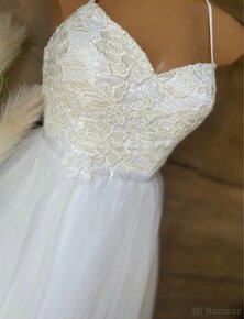 BOHO svatební šaty - 5