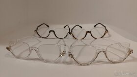 Nové dámské brýle, brýlové obruby s kamínky - 5