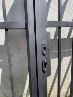 Nová dvoukridla brána - Jekl, výplň plný materiál. - 5
