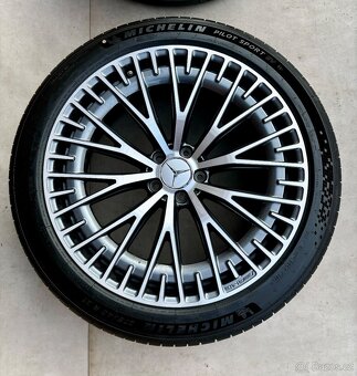 Mercedes EQS R21 Alu kola 21 Šedivé Letní Michelin - 5