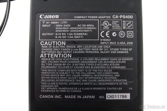 Duální Nabíječka Canon CA-PS400 pro baterie BP-511 - 5