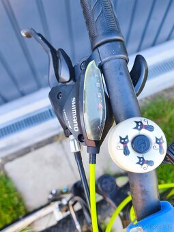 Jízdní horske Kolo Alpina eco M20 26" black/lime - 5