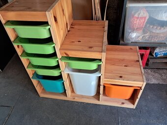 Ikea úložná sestava Trofast schody borovice - 5
