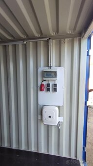 Skladový kontejner Containex / 6m délky / elektroinstalace - 5