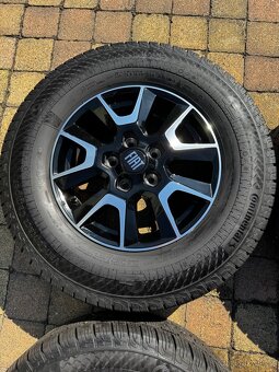 5x118 Fiat alu kola 16" + Continental VancoContactCamper - 5