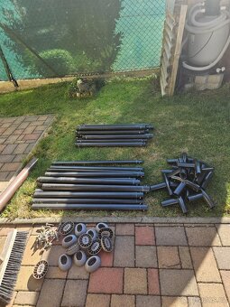 Bazén SWING FRAME Tmavý Ratan 4,27x1,07m - 5