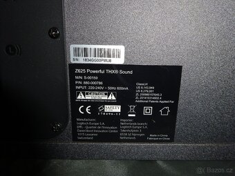 aktivní reproduktory Logitech Z625 Powerful THX Sound - 5