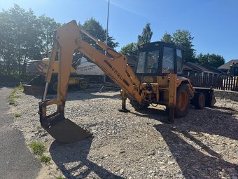 Traktorbagr Ford 555 , klapačka, pohon 4x2 - 5