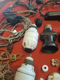 Staré keramické-bakelitove vypínače - 5