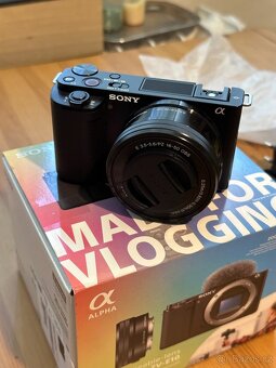 Sony ZV-E10 + objektiv | Kompletní balení + doklady - 5