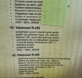 Elektrický stolní gril - 5