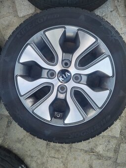 al. disky 4x100 R14 KIA picanto + 165/60/14 letni - 5