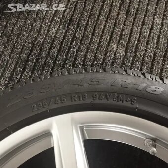 Kola na Porsche 235/45/18 - 265/45/18 - 8J/9,5Jx18 - 5