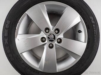 Škoda Fabia - Originání 15" alu kola - Letní pneu - 5