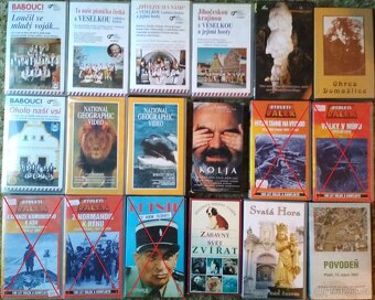 Originální VHS kazety - filmy, pohádky, dokumenty - 5