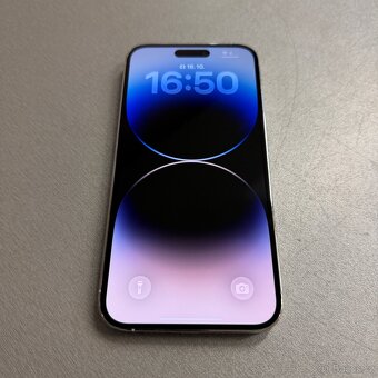 iPhone 14 Pro Max 128GB silver, pěkný stav, 12 měsíců záruka - 5