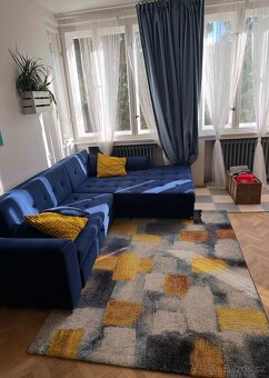 Rohová rozkládací sedačka 300×200 cm – snadno omyvatelná + p - 5