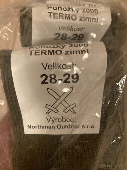 Ponožky 2000 TERMO a 2000 TERMO zimní - 5