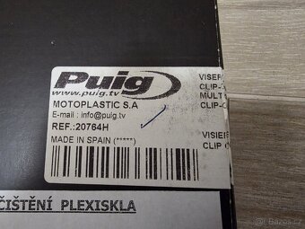 Nastavitelné pkexi PUIG 2.0 20764H clip-on, kouřové - 5