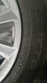 BMW řada 5 a 6 zimní sada alu kol original - 5