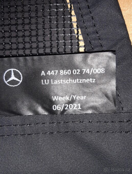 Přepážka/síť pro Mercedes-Benz V - 5