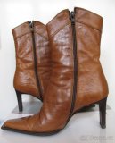 Kozačky VANITY, kůže, hnědé, vel. 37 - 5