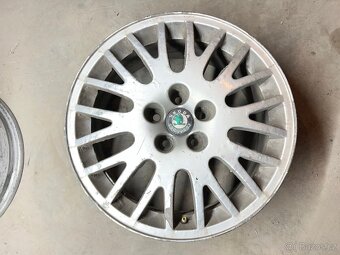 Prodám Alu disky Škoda 5x100 R16 - 5